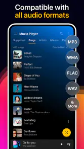 Muzio I Music Player & MP3 App screenshot 2
