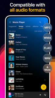 Muzio I Music Player & MP3 App screenshot 2