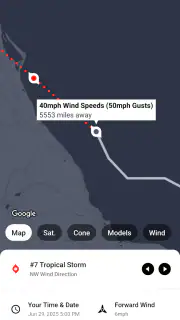 My Hurricane Tracker Pro screenshot 1