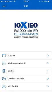My IEO screenshot 2
