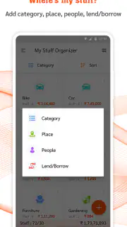 My Stuff Organizer screenshot 2