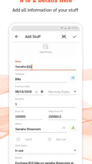 My Stuff Organizer screenshot 4