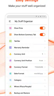 My Stuff Organizer screenshot 6