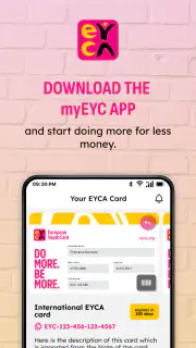 myEYC - European Youth Card screenshot 1