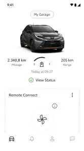 MyToyota screenshot 1