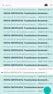 Namirial PEC screenshot 4