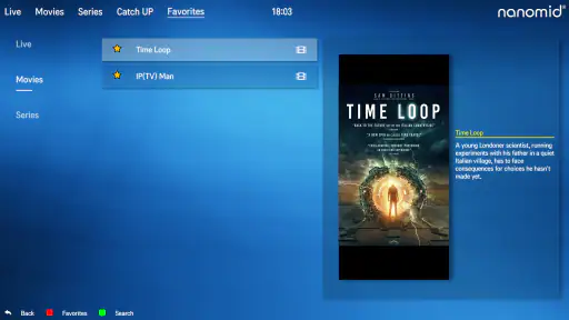 Nanomid IPTV Player screenshot 7