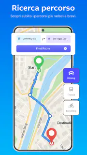 Navigatore GPS e mappe vocali screenshot 4