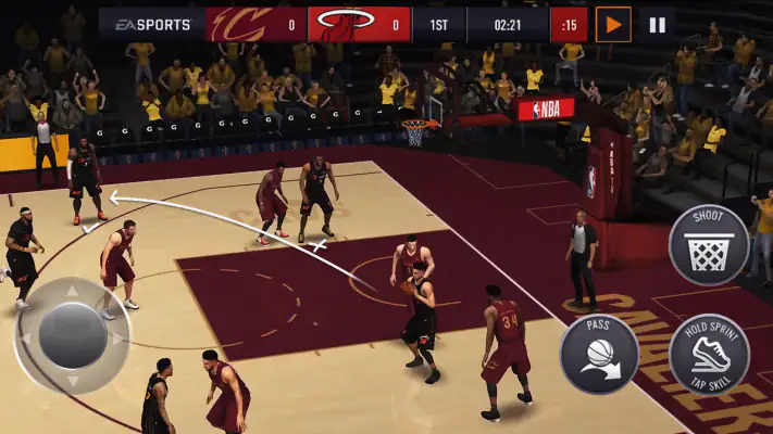 EA SPORTS™ NBA LIVE Mobile screenshot 1