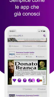 Necrologi24 screenshot 2