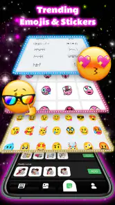 Neon Love Tastiera screenshot 4