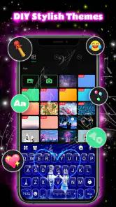 Neon Love Tastiera screenshot 6