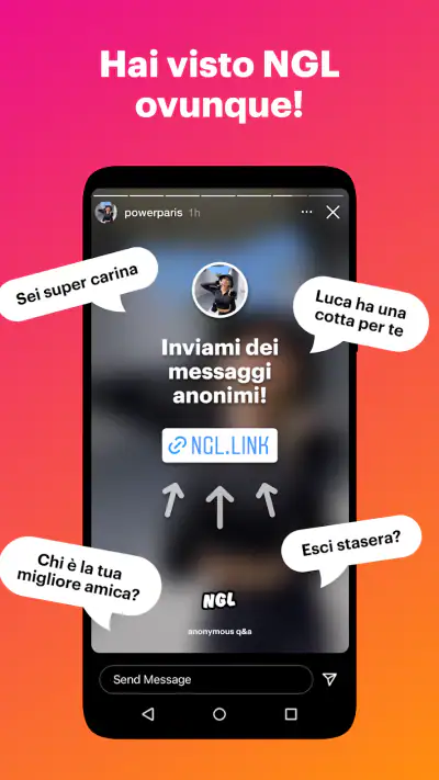NGL - q&a anonime screenshot 1