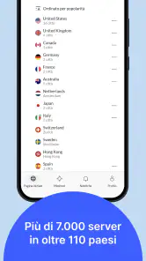 NordVPN: VPN veloce e sicura screenshot 2