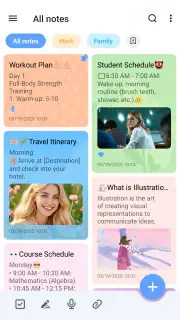 Note e blocco note screenshot 2