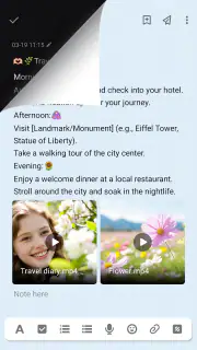 Note e blocco note screenshot 3