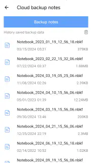 Note e blocco note screenshot 6