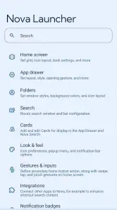 Nova Launcher screenshot 6