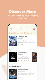 Novel Feast Lite screenshot 1