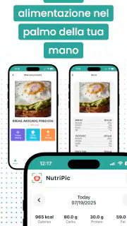 NutriPic: Contatore Calorie screenshot 3