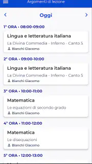 Nuvola - Tutore Studente screenshot 2