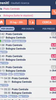 Orari Treni + Ritardi + Prezzi screenshot 1