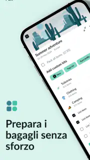 Pak - Lista da viaggio vacanza screenshot 1