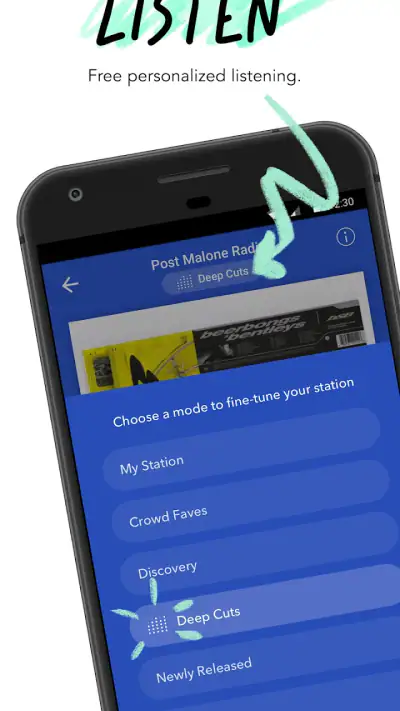 Pandora - Music & Podcasts screenshot 1