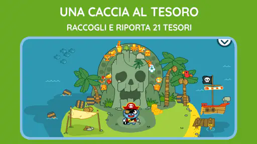 Pango Pirata: Caccia al Tesoro screenshot 2