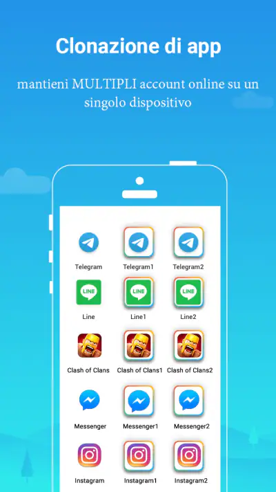 Parallel Space -acct. multipli screenshot 1