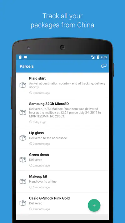 Parcels Ricerca Spedizioni SDA screenshot 1