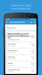 Parcels Ricerca Spedizioni SDA screenshot 2