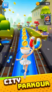Parkour Estremo: Subway Run screenshot 2
