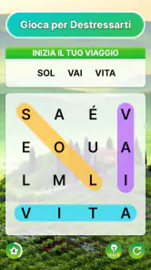 Parole intrecciate Italiano screenshot 1