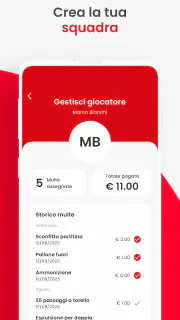 Paynalty - Gestisci la squadra screenshot 3
