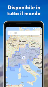 PeakVisor - Mappa 3D & Cime screenshot 3