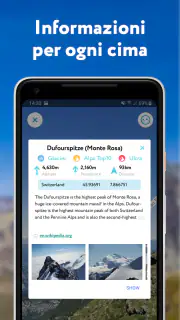 PeakVisor - Mappa 3D & Cime screenshot 4