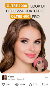 Perfect365:Trucco per il volto screenshot 5