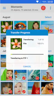PhotoSync NAS Add-On screenshot 7