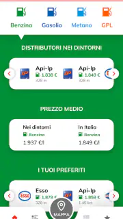 Pieno+: prezzi benzina diesel screenshot 1