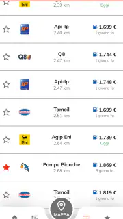 Pieno+: prezzi benzina diesel screenshot 6