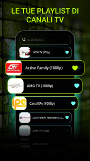 Playlist IPTV - M3U TV Diretta screenshot 6