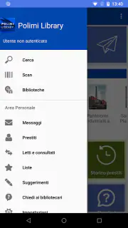 Polimi Library screenshot 6