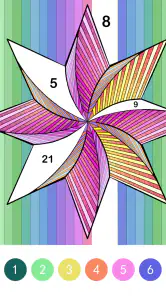 Pop Color - Paint by number screenshot 1