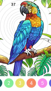 Pop Color - Paint by number screenshot 2