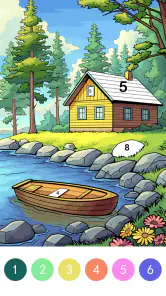 Pop Color - Paint by number screenshot 3