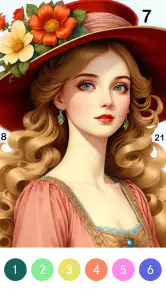 Pop Color - Paint by number screenshot 5