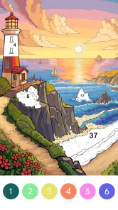 Pop Color - Paint by number screenshot 6