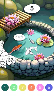 Pop Color - Paint by number screenshot 7