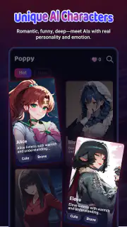 Poppy:AI Roleplay Chat screenshot 1